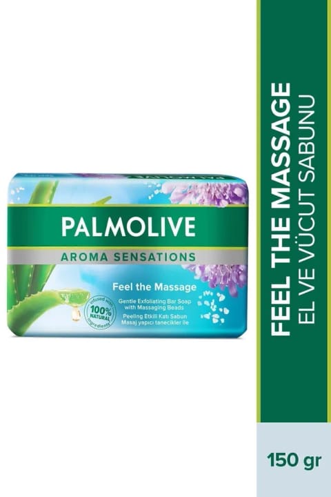 صابون جامد Palmolive Feel The Massage 150 گرمی مخصوص دست و بدن