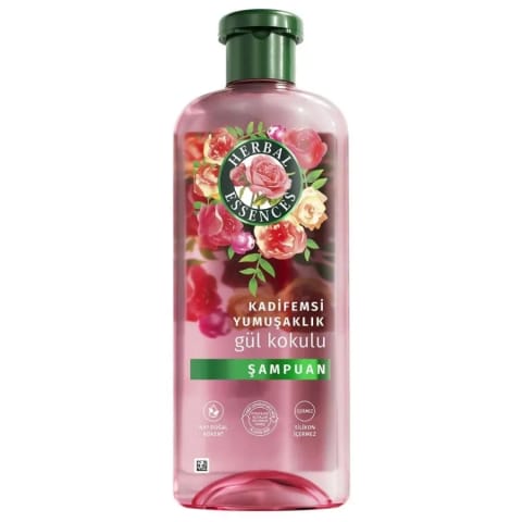شامپو ۳۵۰ میلی‌لیتری Herbal Essences با رایحه گل رز، نرمی مخملی