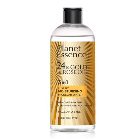 Planet Essence Gold محلول پاک‌کننده آرایش مرطوب‌کننده 400 میلی‌لیتر