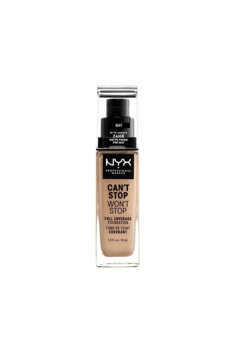 NYX Professional Makeup Can’t Stop Won’t Stop فونداسیون پوشاننده کامل ماندگار — 10 Buff