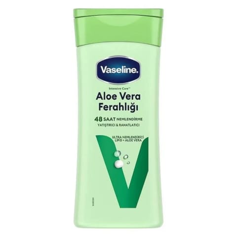Vaseline لوسیون بدن Aloe Vera طراوت برای پوست خشک 200 ml