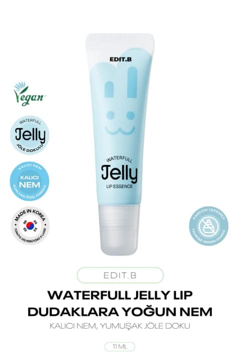 EDITB بالم لب مرطوب‌کننده شدید Edit.b Waterfull Jelly Lip Essence