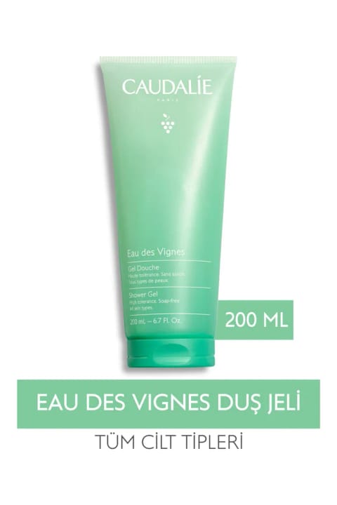 Caudalie Vignes ژل دوش معطر برگاموت 200 میلی‌لیتر