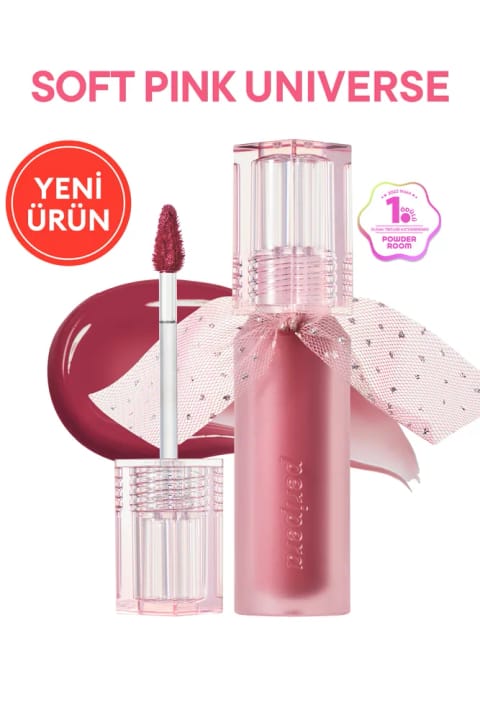 PERIPERA Water Bare Tint رنگ لب مایع و درخشان با تناژهای طبیعی