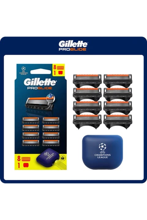 Gillette Proglide یدکی تیغ اصلاح اقتصادی بسته 8 عددی