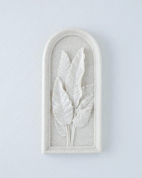اکسسوری دیواری Leafs 15x3x32,5 سانتی‌متر بژ