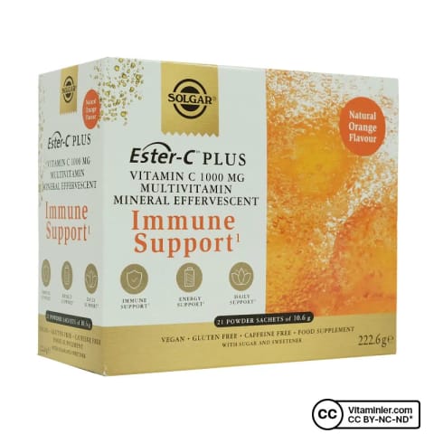 Solgar Ester-C Plus مولتیویتامین 21 ساشه