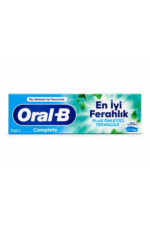 خمیردندان Oral-B Complete ضد پلاک ۷۵ میلی‌لیتر
