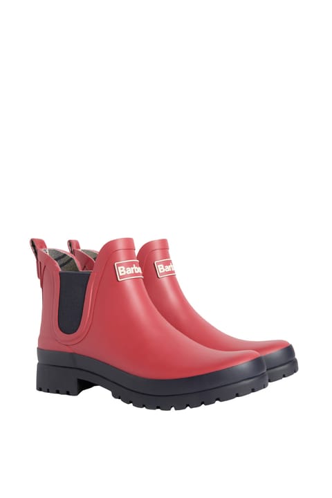 بوت Barbour مدل Mallow PI78 رنگ تمشکی سرمه‌ای