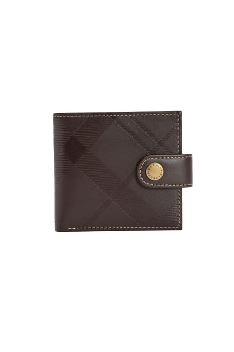 کیف پول چرمی Barbour Bamburgh Deboss BR11 Brown