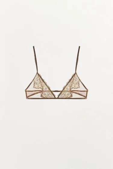 سوتین توری و مش Zara