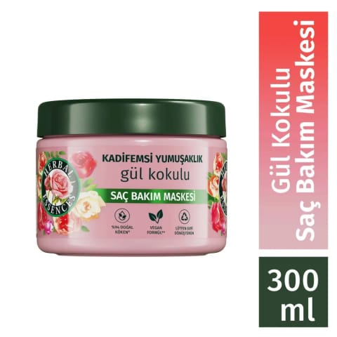 Herbal Essences ماسک مو مخملی با رایحه گل رز ۳۰۰ml