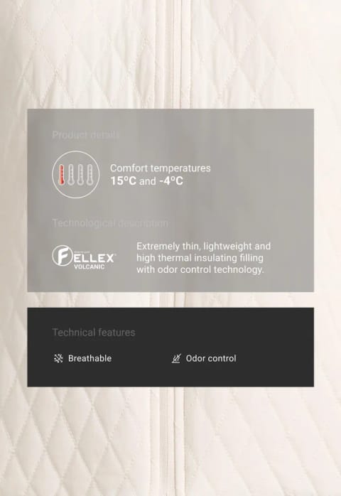 FELLEX® ژاکت پددار فنی Volcanic Hybrid