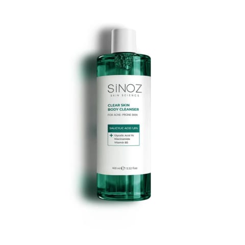 ژل شستشوی بدن ضد آکنه Sinoz 400 ml