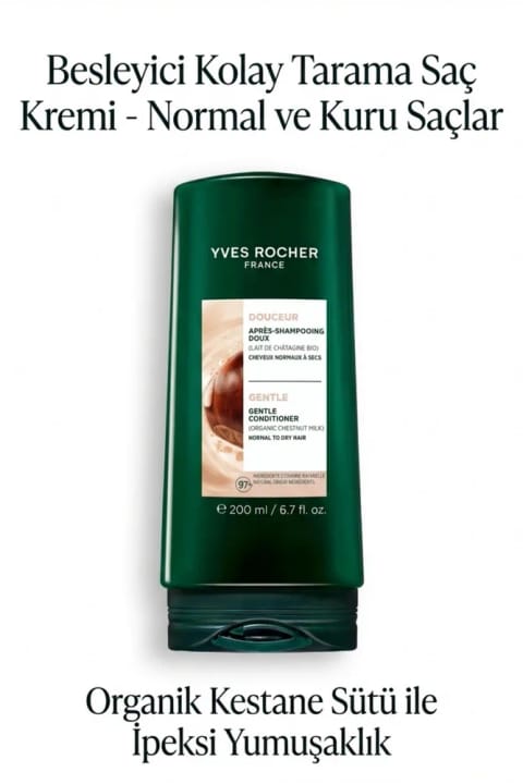 Yves Rocher نرمکننده موی مغذی و گشاینده گره موی معمولی و خشک