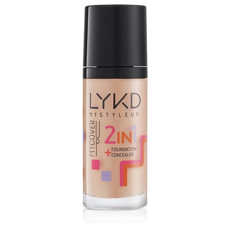 LYKD فاندیشن ۲ در ۱ ۱۴۰ Natural Beige