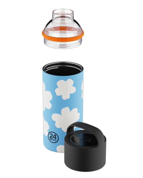 فلاسک استیل 24Bottles Spin Bottle Daydreaming 730 ml سفید - آبی
