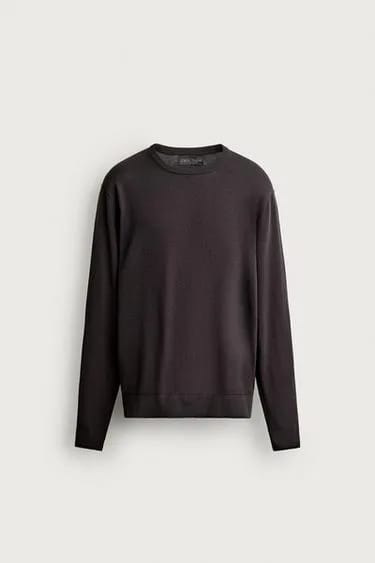 LIGHTWEIGHT COTTON BLEND JUMPER