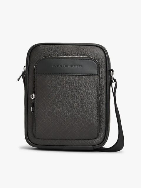 Tommy Hilfiger مردانه چرم دوشی Flag Monogram