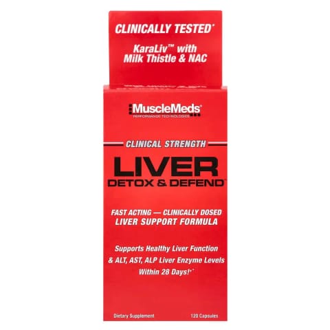 MuscleMeds Liver Detox Asparagus KaraLiv Milk Thistle NAC - ۱۲۰ کپسول - ABD