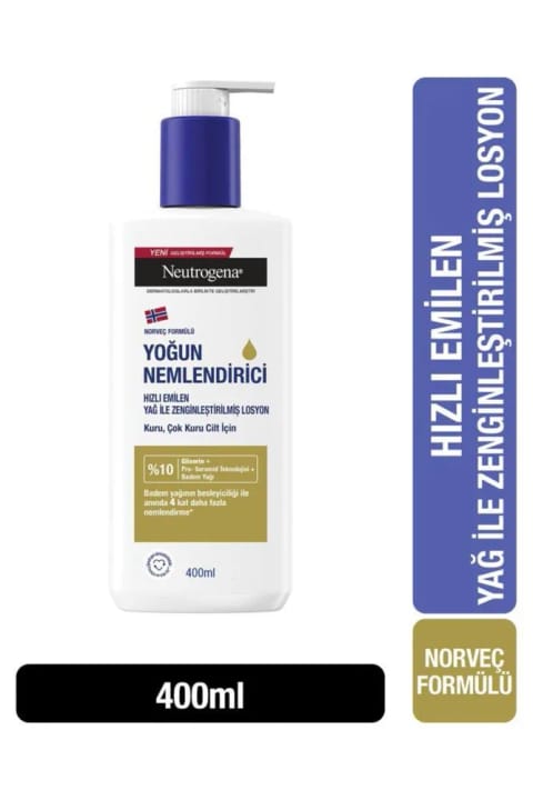 لوسیون غنی‌شده با روغن Neutrogena 400 میلی‌لیتر
