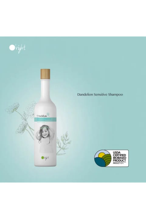 شامپو حساس O'right Dandelion برای پوست سر حساس و کودکان