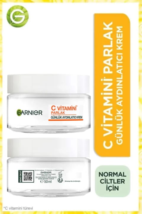 Garnier کرم روزانه روشنکننده ویتامین C 50ml