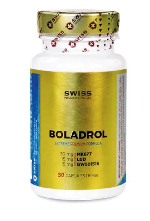 کپسول Boladrol Swiss Pharma 50 عددی (MK-677-LGD-GW501516)