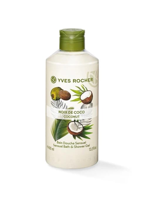 Yves Rocher شاور ژل نارگیل ۴۰۰ میلیلیتر