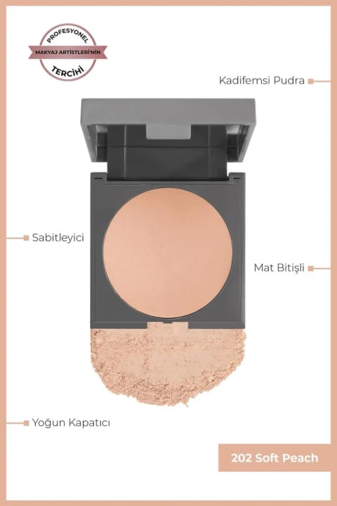 پودر فیکس و کاور غلیظ مات Alix Avien - Baked Powder 202 So...