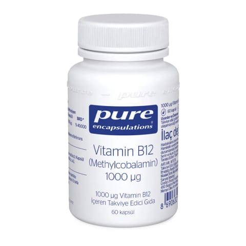 Pure Encapsulations ویتامین B12 1000 میکروگرم 60 کپسول
