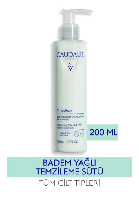 شیر پاککننده Caudalie Vinoclean با روغن بادام ۲۰۰ml