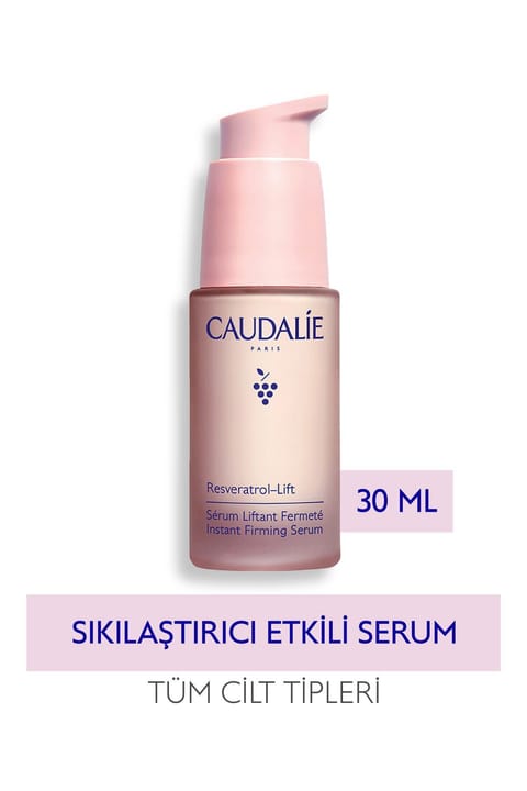 سرم لیفتینگ Resveratrol Caudalie حجم‌دهنده فوری ۳۰ میلی‌لیتر
