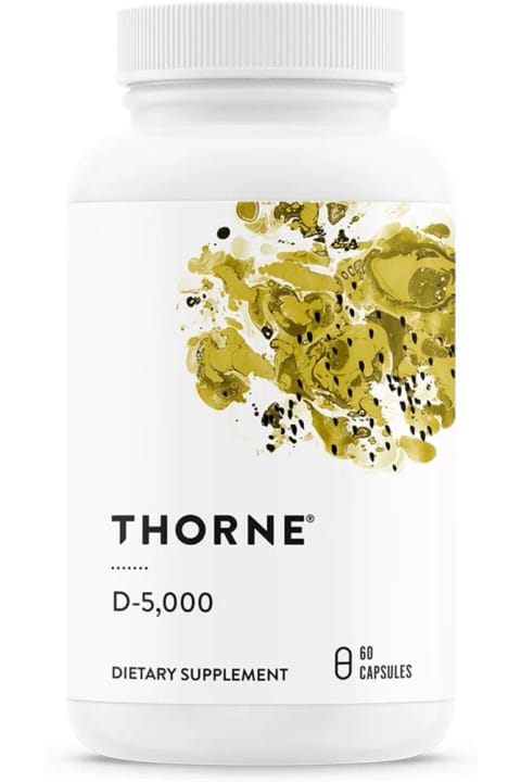 Thorne D-5000 Vitamin D3 120 کپسول، اورجینال ساخت آمریکا، از DaphneLabs