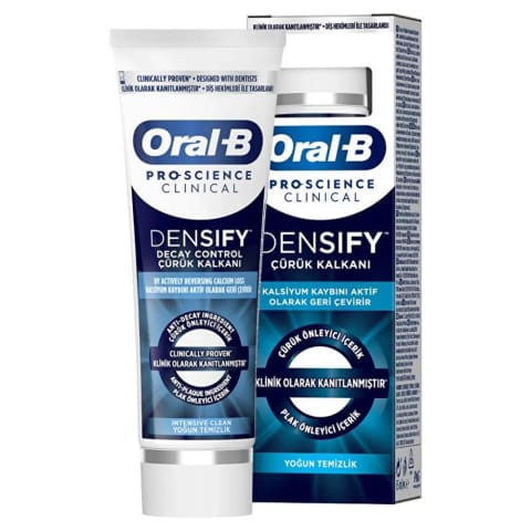 Oral-B Pro-Science Clinical Densify خمیردندان محافظ پوسیدگی پاک‌کننده عمیق ۶۵ میلی‌لیتر