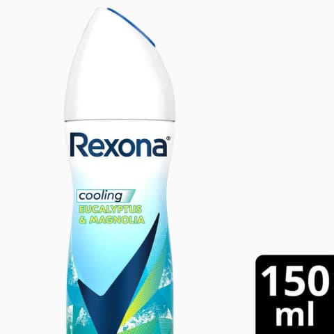 Rexona Thermocool زنانه اسپری دئودورانت اوکالیپتوس و مگنولیا ۱۵۰ میلی‌لیتر