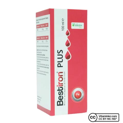 Bestiron Plus آهن شربت 100 میلی‌لیتر