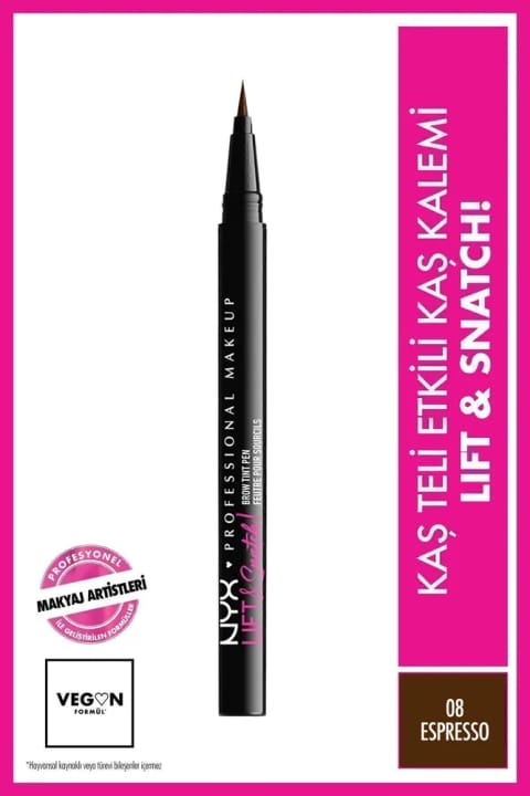 NYX Professional Makeup Lift & Snatch! قلم رنگ ابرو اسپرسو