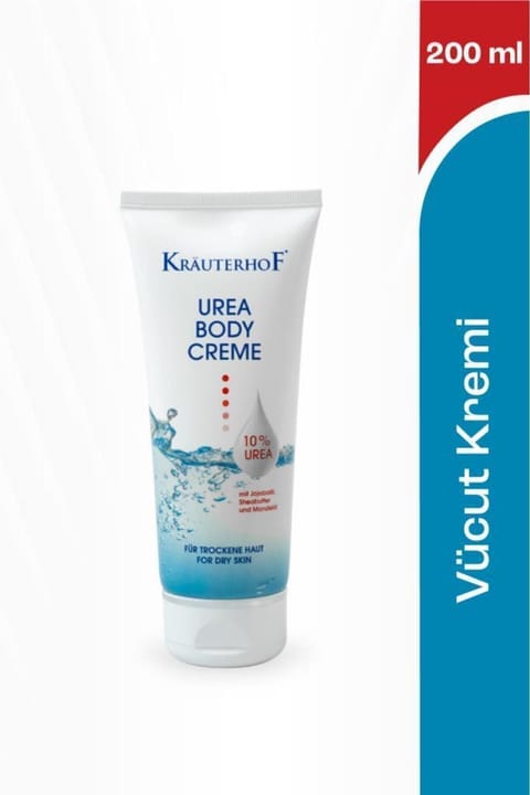 Krauterhof کرم بدن 10% اوره 200 میلیلیتر