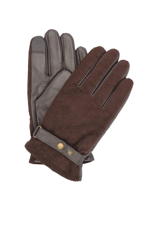 دستکش ضدآب Barbour Nelson BR11 قهوه‌ای
