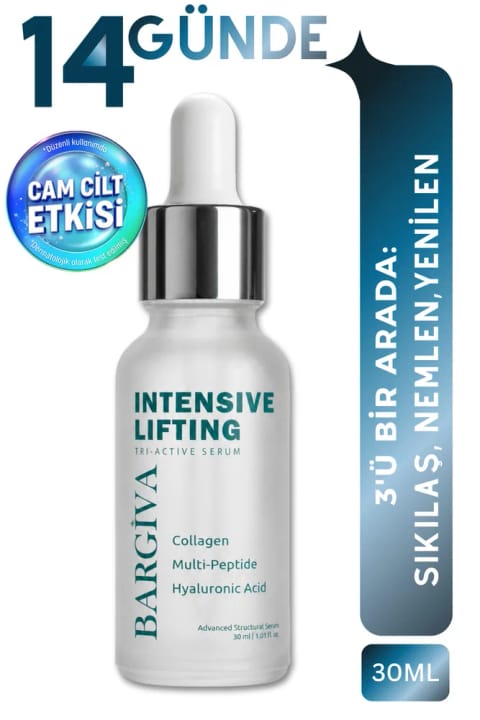 BARGİVA Intensive Lifting ضد پیری Tri-Active Collagen، Multi-Peptide و...