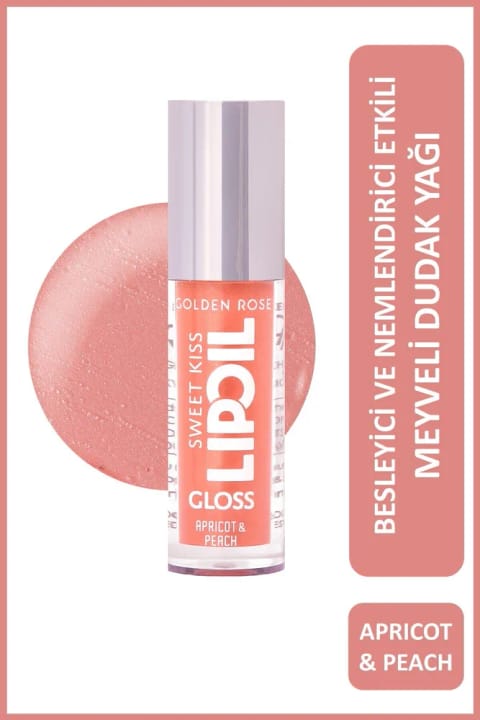 Golden Rose Sweet Kiss Lip Oil Gloss رنگ 02 - روغن براق کننده لب
