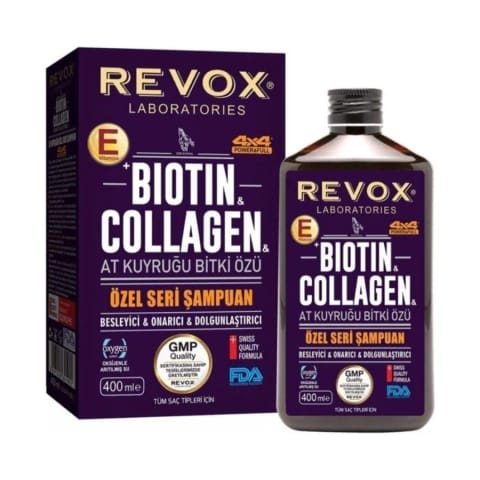 شامپو Biotin و Collagen Revox 360ml