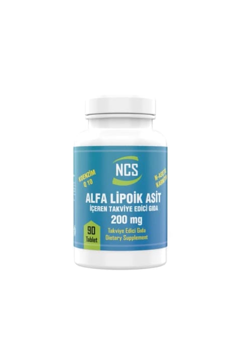 NCS کوآنزیم Q10 100 میلیگرم و آلفا لیپوئیک اسید 200 میلیگرم 90 قرص