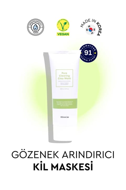 Bibimcos Clay Mask تمیزکننده منافذ 100ml
