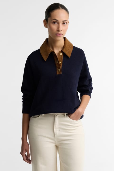 پلیور بافت Barbour Ravenshill NY73 سرمهای