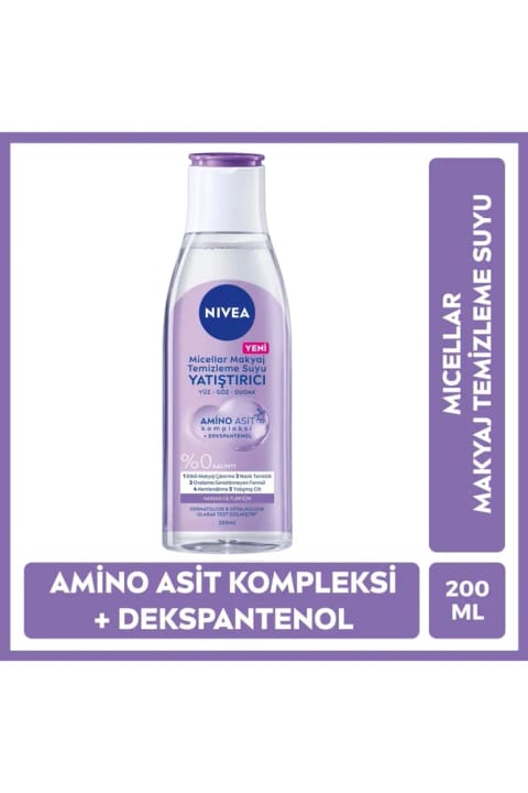 NIVEA میسلار واتر پاککننده آرایش تسکیندهنده صورت-چشم-لب