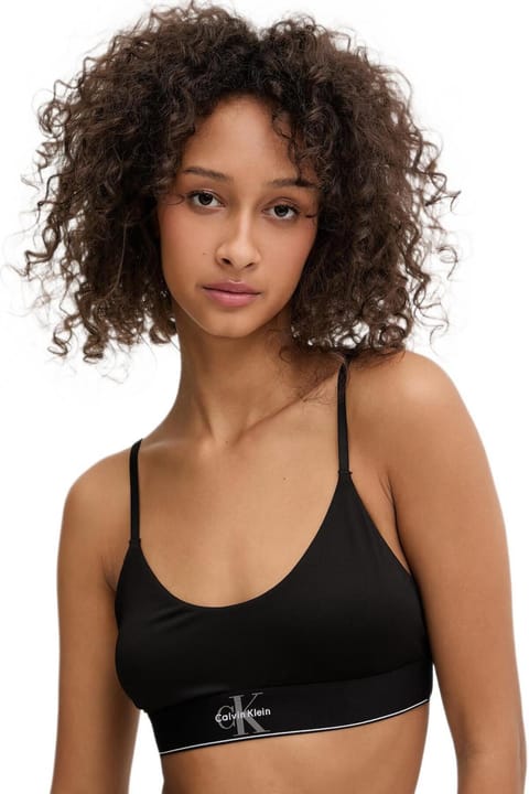 سینهبند بدون فنر کاپدار زنانه مشکی Calvin Klein LV00QF8814