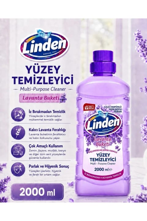 Linden Surface Cleaner Lavender 2000 ml