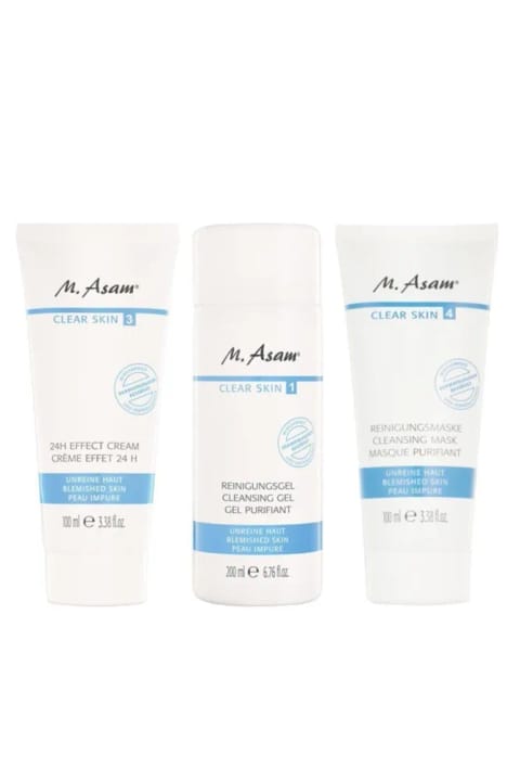 M.Asam Clear Skin مراقبت پوست برای پوست چرب و مختلط (ست)